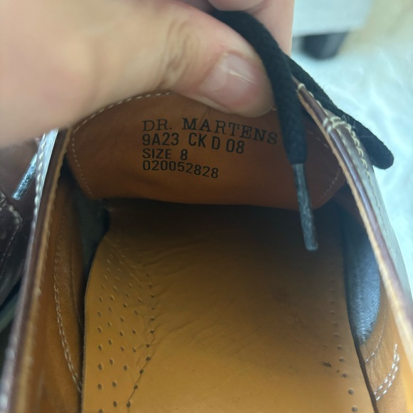 Dr. Martens Vintage Leather Oxfords Men’s 8 Brown Wingtip main image 6